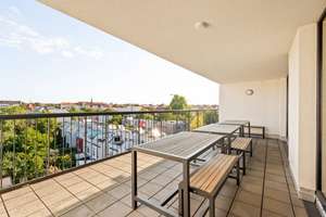 ** Modernes, vollmöbliertes 1-Zimmer-Apartment mit EINBAUKÜCHE und gemeinschaftlicher DACHTERRASS... – 4317 Reudnitz-Thonberg, Leipzig – Vorschaubild 8