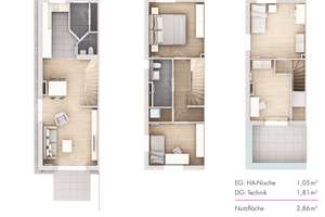 Die clevere Alternative zu Stuttgart: Wohnen in Ditzingen |KfW55-Flachdachhaus mit ca. 117 m² – Ob dem Korntaler Weg -, 71254 Ditzingen – Vorschaubild 11
