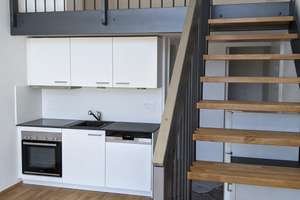 Exklusive 1,5-Zimmer-Galerie-Wohnung mit Terrasse/Garten und EBK in Regensburg – Otto-Hahn-Straße 36d, 93053 Galgenberg, Regensburg – Vorschaubild 6