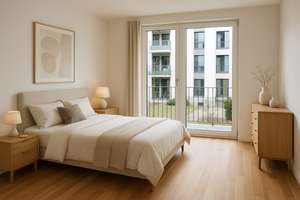 HOCHWERTIGE EINBAUKÜCHE, PARKETTBODEN & FUSSBODENHEIZUNG  - 2 BALKONE - AUFZUG & TG-STELLPLATZ – Ruschestr. 6 bb, 10367 Lichtenberg (Ortsteil), Berlin – Vorschaubild 4