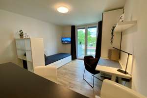 Möbliertes Apartment in zentraler Lage von Würzburg, Nähe Zeppelinstraße – Friedenstraße 15, 97072 Sanderau, Würzburg – Vorschaubild 3