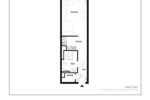 Lichtdurchflutete 1 Zimmerwohnung mit Balkon – Mühlenstieg 18, 22041 Wandsbek (Ortsteil), Hamburg – Vorschaubild 5