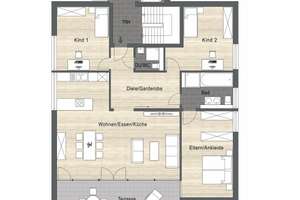 WOHNUNG IM HEILBRONNER OSTEN MIT GROSSER TERRASSE UND TIEFGARAGENSTELLPLATZ – Die vollständige Adresse der Immobilie erhältst du vom Anbieter., 74074 Heilbronn, Heilbronn – Vorschaubild 12