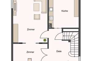 Charmantes Einfamilienhaus mit Potential in gefragter Lage von Blankenese – Die vollständige Adresse der Immobilie erhältst du vom Anbieter., 22587 Blankenese, Hamburg – Vorschaubild 11