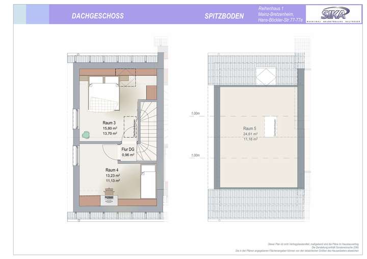 Dachgeschoss - Speicher