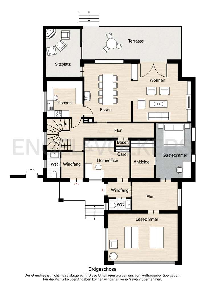 Grundriss Erdgeschoss