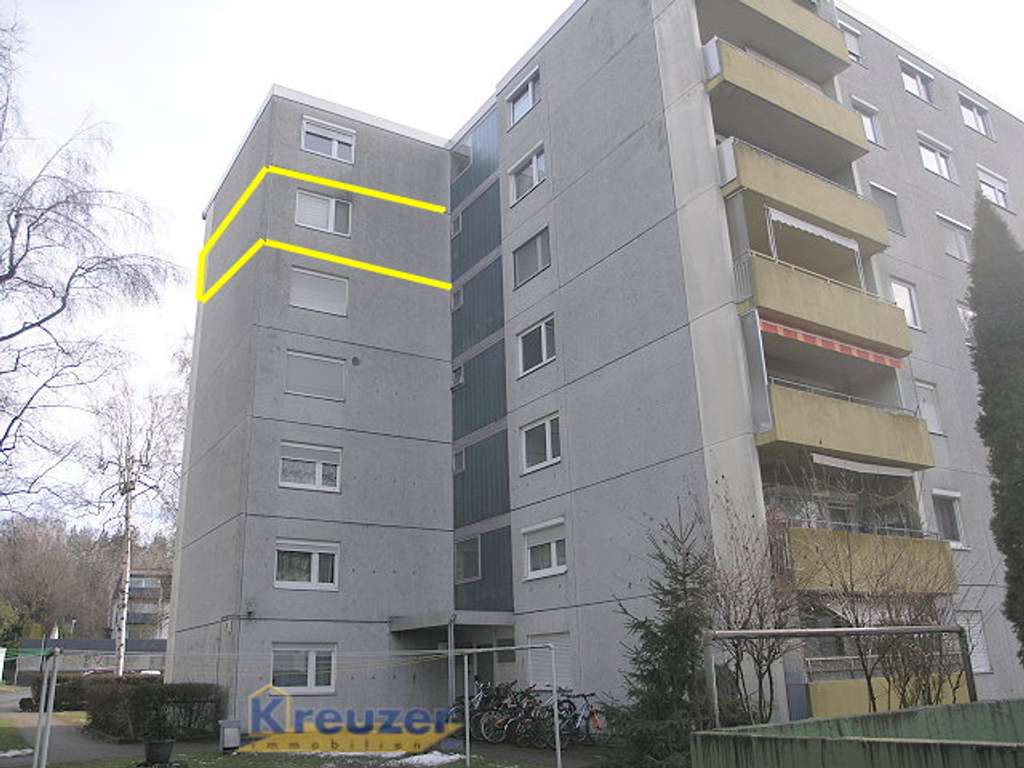 Immobilie in Baienfurt - Modernisiert * Gepflegt * Kurzfristig beziehbar - Tolle 4-Zimmerwohnung im 5. OG mit Aufzug !    - Bild 1