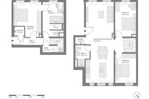 Bezugsfertige 4-Zi.-Maisonette mit Gartengefühl – großzügiges Wohnen auf 2 Ebenen in Potsdam-Bornim – Potsdamer Straße 99, 14469 Bornim, Potsdam – Vorschaubild 19