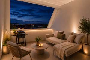 Charmante Dachgeschoss - Maisonettewohnung mit Ost - Süd - Loggia über den Dächern von München – Die vollständige Adresse der Immobilie erhältst du vom Anbieter., 80333 Augustenstraße, München – Vorschaubild 16