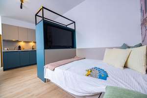 ** Universitäten fußläufig erreichbar** vollmöblierte 1-Zimmer-Neubauwohnung – Die vollständige Adresse der Immobilie erhältst du vom Anbieter., 90443 Steinbühl, Nürnberg – Vorschaubild 4