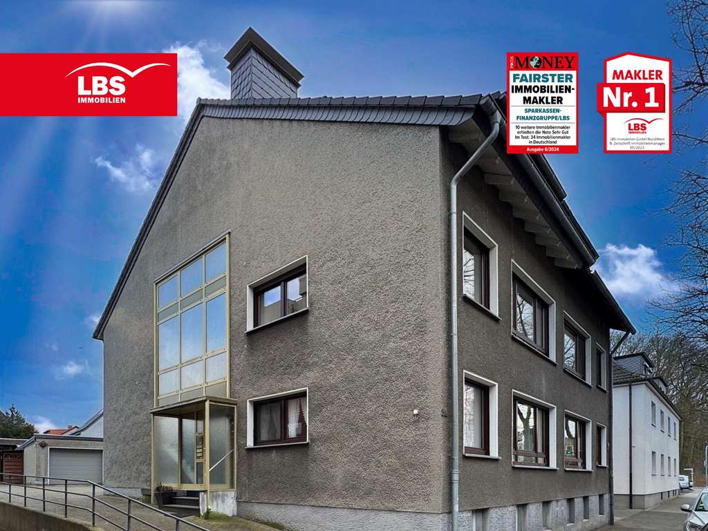 Eigennutzung oder Investment! 2 oder 3 FH mit Garten und Garagen in Hüls! 
