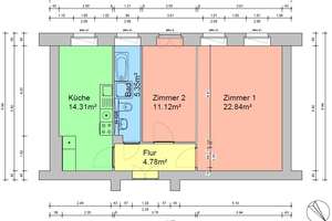 Möblierte und leerstehende 2-Zimmer-Wohnung – Stargarder Straße 68, 10437 Prenzlauer Berg, Berlin – Vorschaubild 18