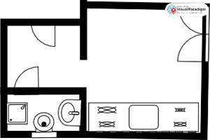  1-Zimmer-Wohnung in Feldmoching ab 01.07