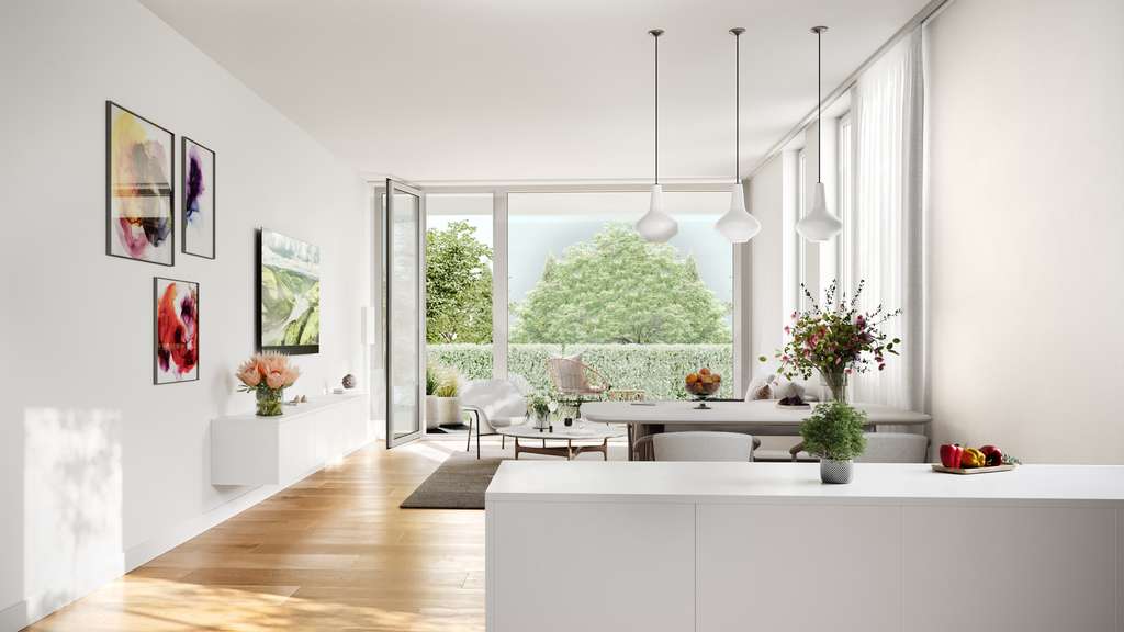 *Sunside Living*
Helle 4-Zimmer Maisonette-Wohnung mit Ost-Balkon und Sonnenaufgang in Konstanz