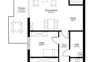 Komfort auf höchstem Niveau: Souterrain-Wohnung mit ebenerdiger Terrasse im KfW-55-Haus – Die vollständige Adresse der Immobilie erhältst du vom Anbieter., 26419 Schortens – Vorschaubild 23
