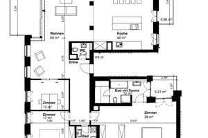 BESTLAGE NAHE KU'DAMM & KADEWE - WOHNEN & ARBEITEN ODER FÜR FAMILIE - MIT AUFZUG, TERRASSE & SAUNA – Nürnberger Straße 19__, 10789 Charlottenburg, Berlin – Vorschaubild 45