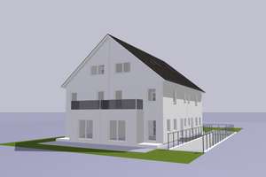 AUBINGER LOHE: 420 qm SÜD-WEST-GRUND : gepl. Eck-Haus (schlüsselfertig !), ab T€ 703 – Die vollständige Adresse der Immobilie erhältst du vom Anbieter., 81249 Lochhausen, München – Vorschaubild 2