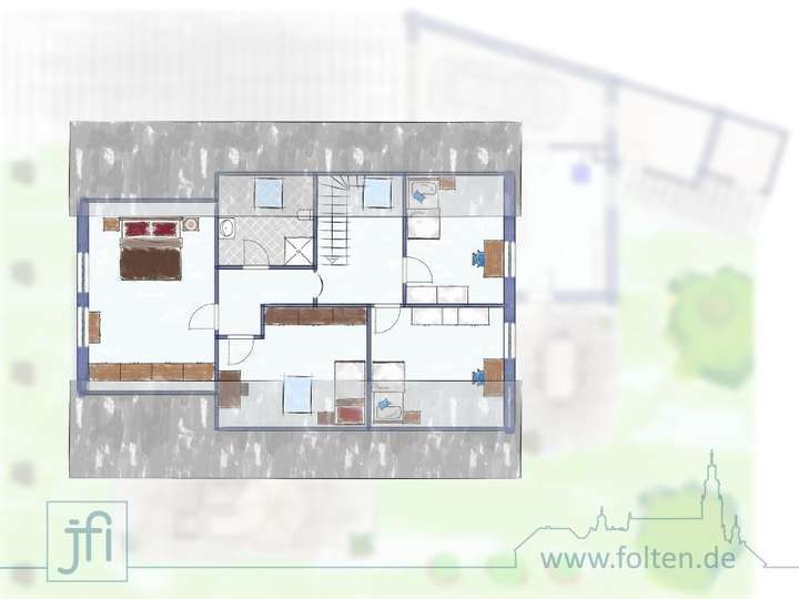 Grundriss Dachgeschoss