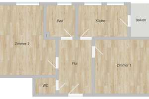 2-Zimmer-Wohnung in Stuttgart-Mitte – Dobelstraße 2, 70184 Dobel, Stuttgart – Vorschaubild 9