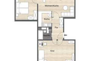 Großzügige 3-Raum-Wohnung – Aug.-Bebel-Platz 4 Haus 2, 6842 Innerstädtischer Bereich Mitte, Dessau-Roßlau – Vorschaubild 14