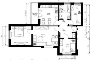 Attraktive Wohnung in ruhiger Lage mit guter Anbindung – Calvörder Str. 17, 39110 Stadtfeld West, Magdeburg – Vorschaubild 2