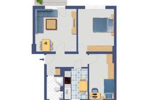 Findorff-Utbremer Ring: Freie 3-Zi-ETW in mittlerer Etage – Utbremer Ring 176, 28215 Regensburger Straße, Bremen – Vorschaubild 2