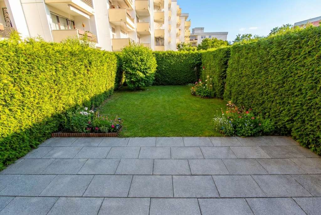 Immobilie in Weilheim in Oberbayern - Der Preis ist heiß! Familienfreundliche, helle und ruhige 3-Zi.-Gartenwohnung in Weilheim! - Bild 0