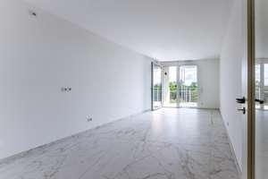 Luxus-2-Zimmer-Wohnung im 4. Obergeschoss mit großem Südbalkon und Blick ins Grün im Münchner Osten! – Die vollständige Adresse der Immobilie erhältst du vom Anbieter., 81673 Echarding, München – Vorschaubild 3