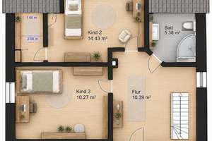 *** Viel Platz für die ganze Familie – großzügiges Einfamilienhaus mit Scheune, Garage und Garten in – 56479 Westernohe – Vorschaubild 12