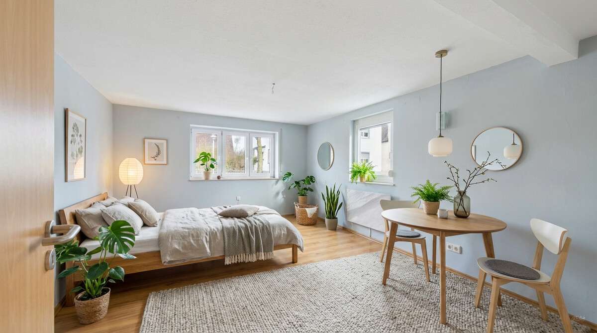 Immobilie in Alleshausen - Barrierefreie Wohnung + Haus + Doppelgarage + Garten - ideal als Einfamilien- oder Zweifamilienhaus - Bild 0