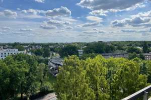 Helles 1-Zimmer-Appartement mit Weitblick und Balkon.