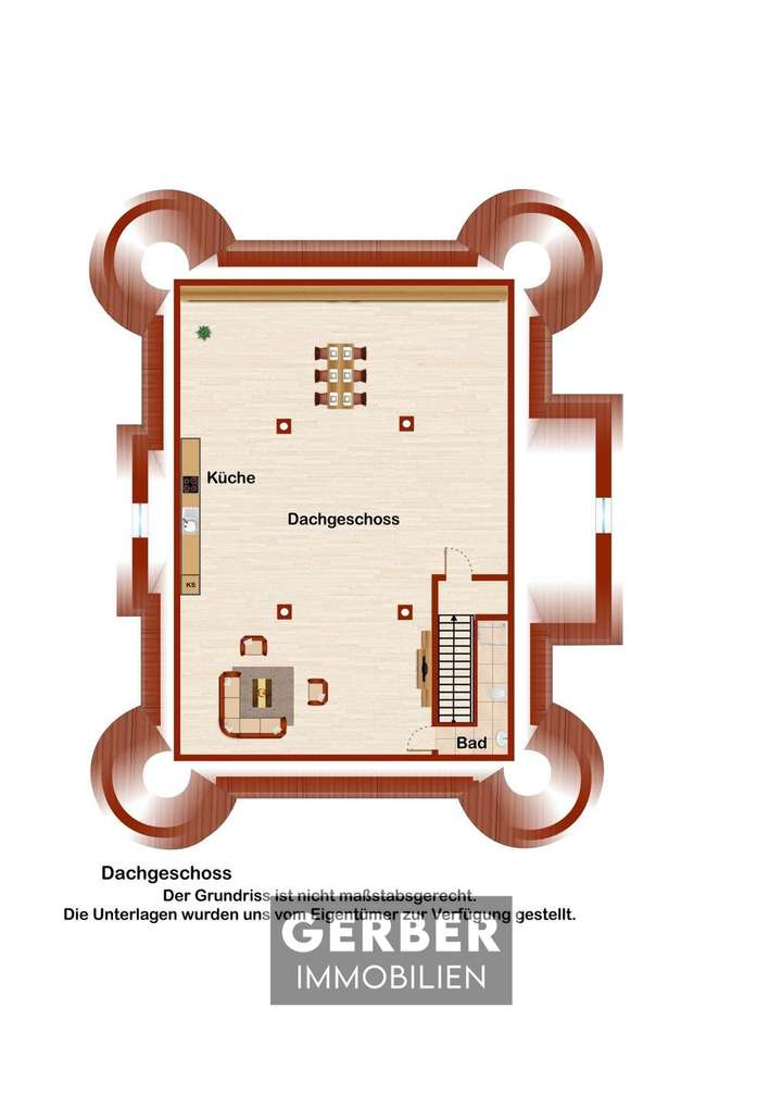 Dachgeschoss Nutzfläche