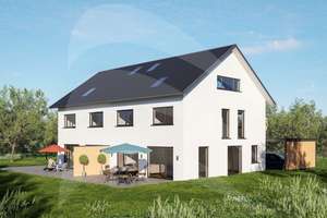 Passau-Ries: Große Neubau-Doppelhaushälfte in begehrter Lage mit Süd-West-Garten - KFW 40 – Die vollständige Adresse der Immobilie erhältst du vom Anbieter., 94034 Hacklberg, Passau – Vorschaubild 5