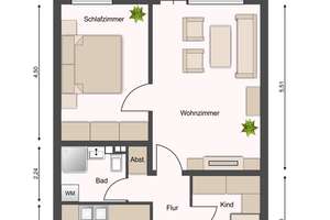 3 Zimmer Wohnung mit Balkon ab 1.6. bezugsfrei – Damaschkestrasse 39, 23560 Sankt Jürgen, Lübeck – Vorschaubild 15