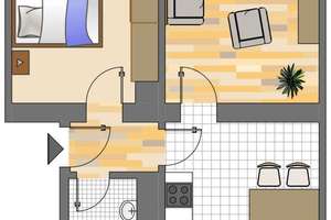 Ab sofort! 2-Zimmer-Wohnung in Dortmund Körne (WBS erforderlich) – Klönnestraße 52, 44143 Kaiserbrunnen, Dortmund – Vorschaubild 7