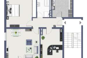 BO-Altenbochum: Sehr gepflegte 3,5-Zi. mit Balkon & Garage in ruhiger Lage – Glockengarten 33, 44803 Altenbochum, Bochum – Vorschaubild 8