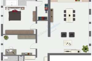 Citywohnung mit Loftcharakter – Die vollständige Adresse der Immobilie erhältst du vom Anbieter., 64283 Mitte, Darmstadt – Vorschaubild 6