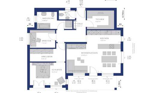 Bild von Schicker Neubau... mit viel Platz von deutschlands beliebtesten Fertighausanbieter BIEN ZENKER inkl.