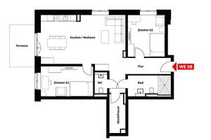 Bezugsfertige Neubauwohnung - WG geeignet – 48147 Uppenberg, Münster – Vorschaubild 7