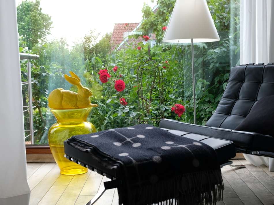 Sitzplatz am Fenster im offene