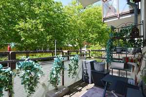 Helle 3 Zimmer-Wohnung im 1. OG mit Balkon in äußerst gepflegtem Mehrfamilien-haus * Nähe Arena * – Westparkstr. 89, 47803 Krefeld – Vorschaubild 10