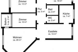 Großzügige 4-Zimmer-Wohnung in oberster Etage mit Balkon – Wohnen oder Vermieten – Die vollständige Adresse der Immobilie erhältst du vom Anbieter., 24109 Mettenhof, Kiel – Vorschaubild 9
