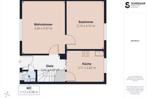 Charmante Doppelhaushälfte mit großem Garten, Terrasse & Garage in Stuttgart-Zuffenhausen - Top Lage – Die vollständige Adresse der Immobilie erhältst du vom Anbieter., 70437 Rot, Stuttgart – Vorschaubild 12