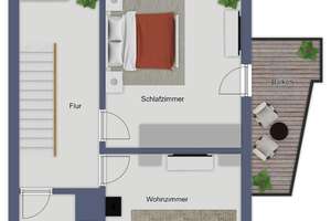 Bezahlbares Eigenheim – DHH mit Balkon, kleinem Hof, Charme & Potenzial – Die vollständige Adresse der Immobilie erhältst du vom Anbieter., 86751 Mönchsdeggingen – Vorschaubild 16