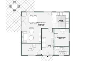 Modernes Neubauhaus in Französisch Buchholz – Ihr zukünftiges Zuhause – Die vollständige Adresse der Immobilie erhältst du vom Anbieter., 13127 Französisch Buchholz, Berlin – Vorschaubild 11