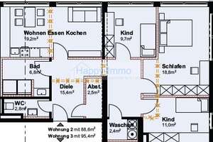 WG Vermietung mgl. / 9 Zimmer / 1 Küche / 5 WCs / 4 Duschen / 4 Kfz Stellplätze – Die vollständige Adresse der Immobilie erhältst du vom Anbieter., 80687 Sankt Ulrich, München – Vorschaubild 22
