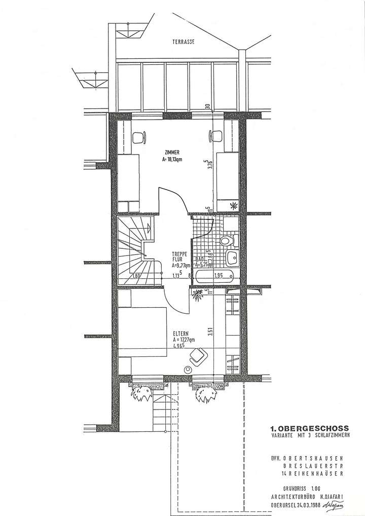 Grundriss 1 OG