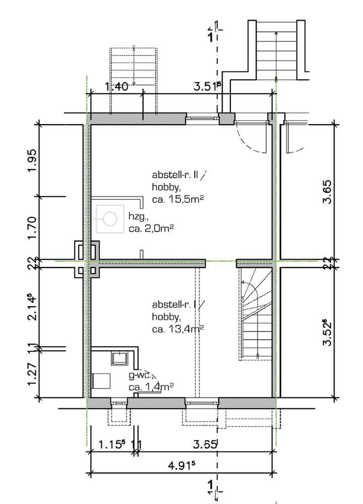 Grundriss Kellergeschoss