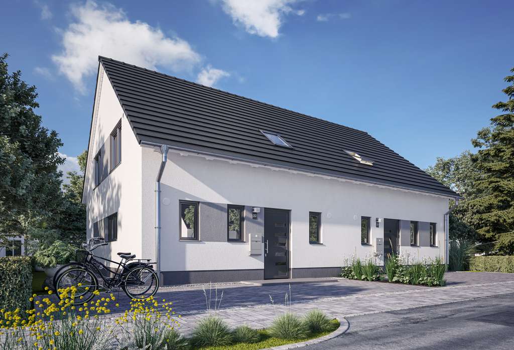 Immobilie in Mittenwalde - Doppelhaus Behringen 116 – zwei moderne Wohneinheiten mit Flexibilität & Zukunft - Bild 1