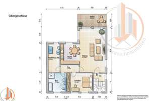 Moderne Stadtvilla mit zwei Einheiten, Umnutzbar auf eine Einheit - Erdwärme- 6 Zimmer möglich – 39130 Neu Olvenstedt, Magdeburg – Vorschaubild 51